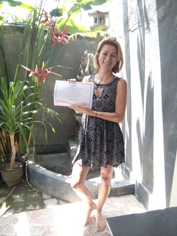 Reeva Bali Spa School Student